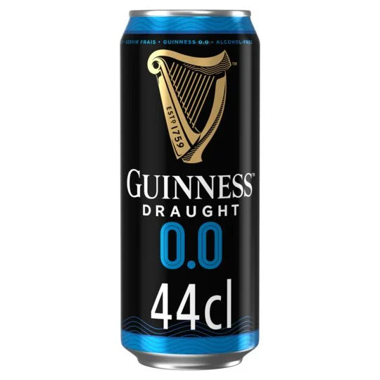 Cerveza negra de barril Guinness 0,0%