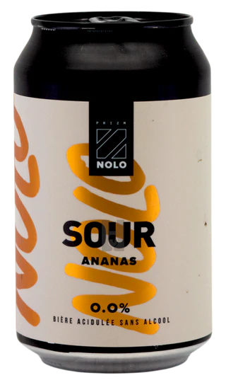 PRIZM NOLO Cerveza agria de piña sin alcohol 0%