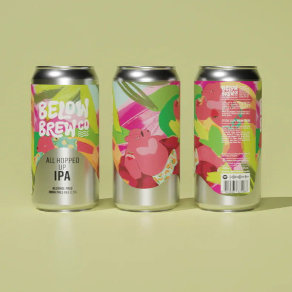 Cerveza por debajo de la elaboración - All Hopped Up sin alcohol 0,5%