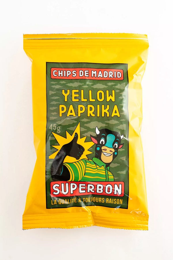 Patatas Fritas De Pimentón Amarillo 45g - Superbon