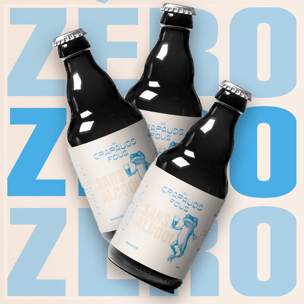 Cerveza blanca Les Crapauds Fous 0,5%