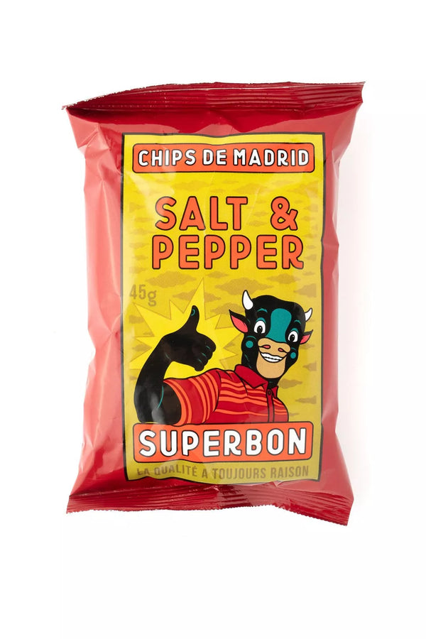 Patatas fritas con sal y pimienta 45g - Superbon