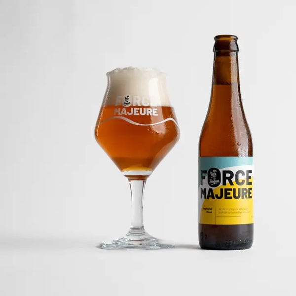 Cerveza rubia Fuerza Mayor 0,5% sin alcohol