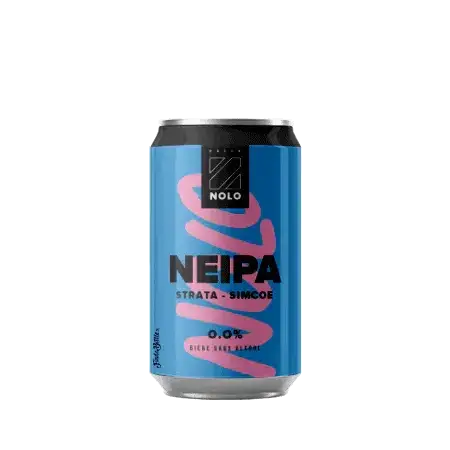 Cerveza PRIZM NOLO Strata Simcoe - NEIPA sin alcohol 0,0%