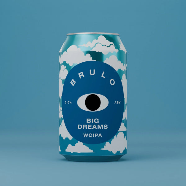 Brulo Big Dreams West Coast IPA cerveza sin alcohol 0,0%