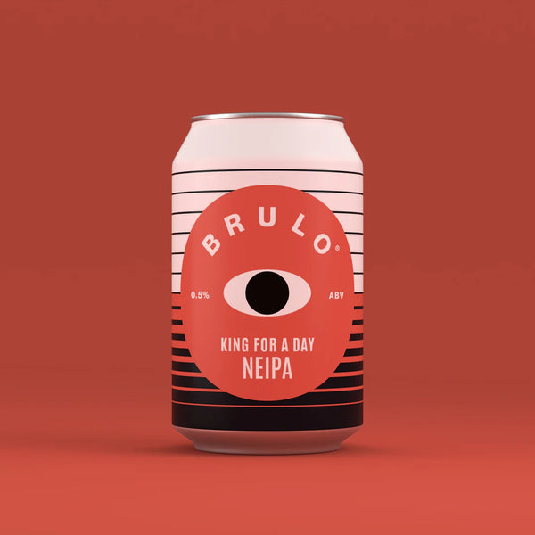 Cerveza Brulo King por un Día NEIPA 0,5% sin alcohol