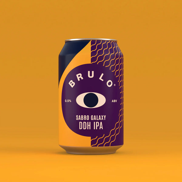 Cerveza Brulo Sabro Galaxy IPA sin alcohol 0,5%