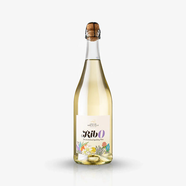 Vino espumoso blanco Alsacia Ribo sin alcohol 0,5%