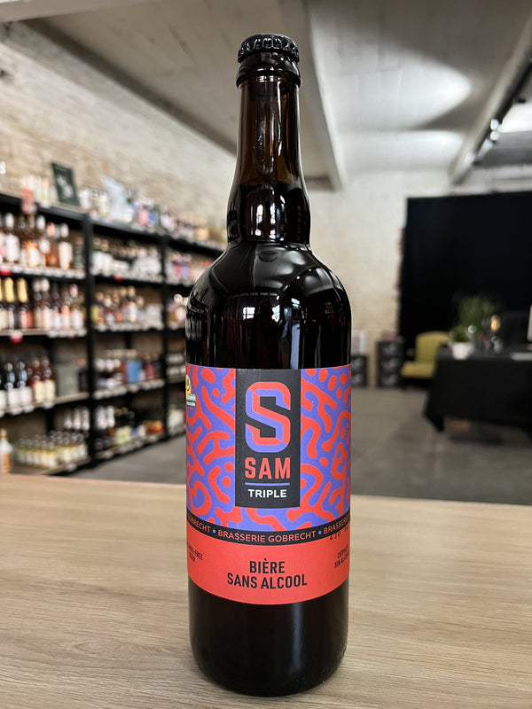 Cerveza Triple SAM sin alcohol 0,5% - botella 75 cl