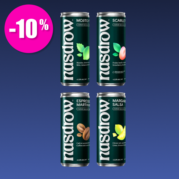 Pack 4 cócteles Nasdrow