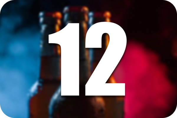 Pack de 12 cervezas sin alcohol