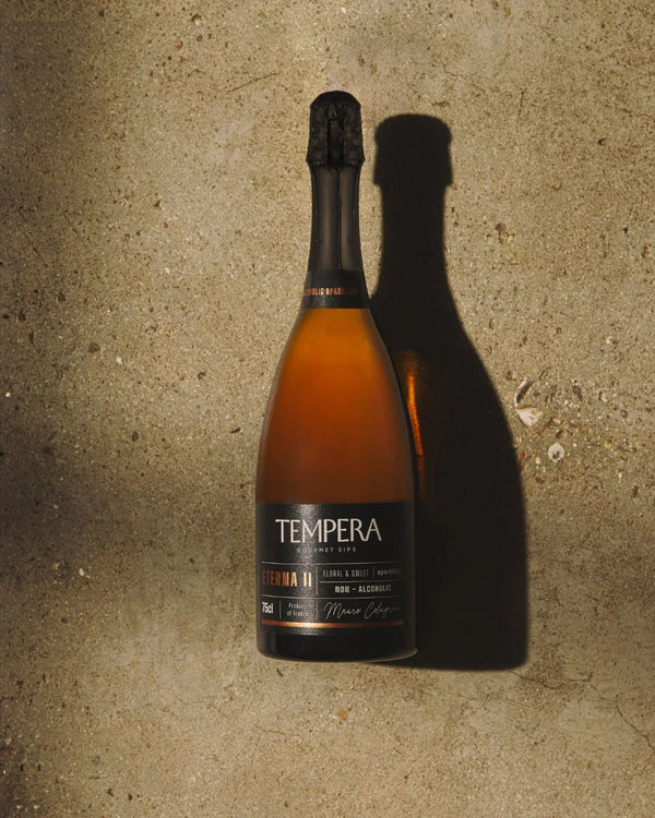 ETERNA II, la bebida espumosa sin alcohol original - La bebida gourmet efervescente sin alcohol de Tempera