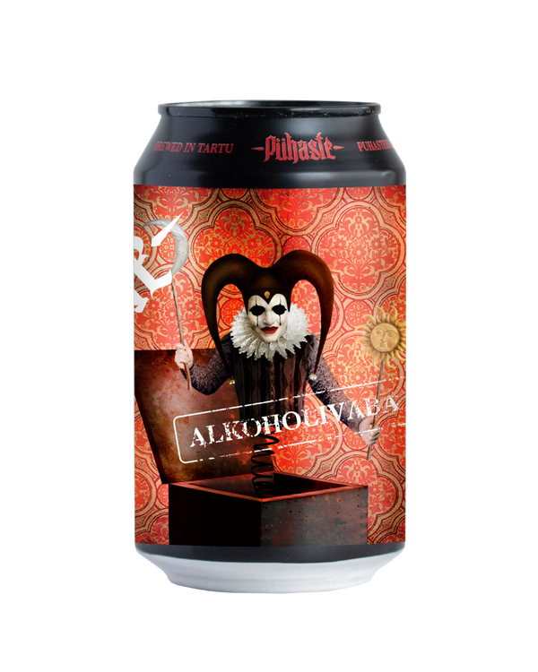 Cerveza Jokker Pühaste pale ale sin alcohol 0,5%