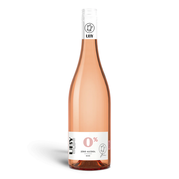 Vino rosado UBY 0,0% sin alcohol