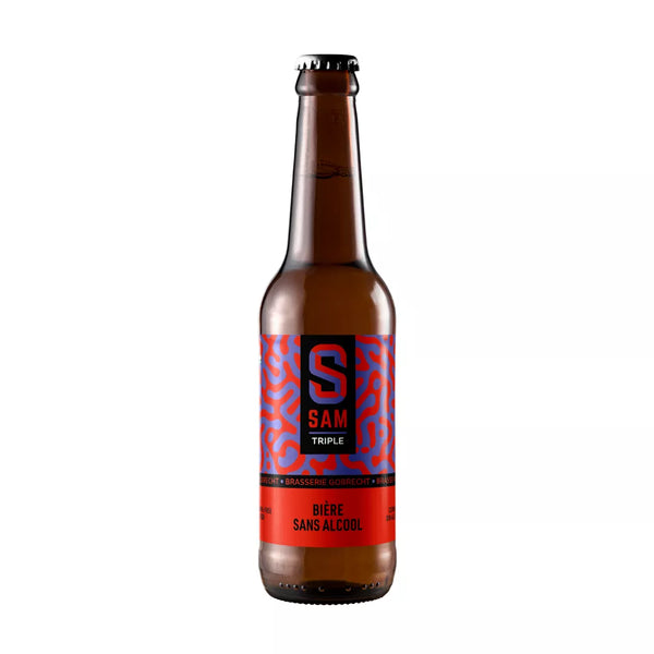 Cerveza Triple SAM sin alcohol 0,5% - botella 33 cl