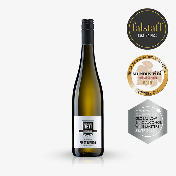 Vino blanco Reverse Pinot blanc dulce NETT sin alcohol 0,5%