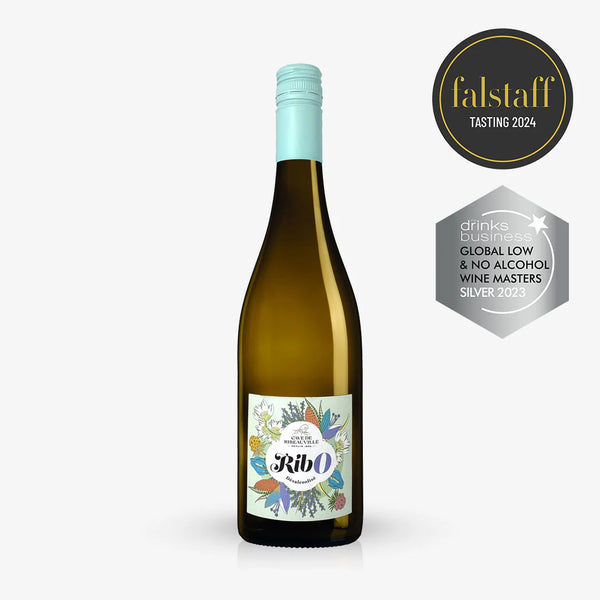 Vino blanco Alsacia Ribo sin alcohol 0,5%