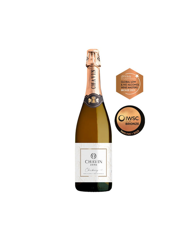 Blanco espumoso Chavin Zéro Chardonnay 0% sin alcohol