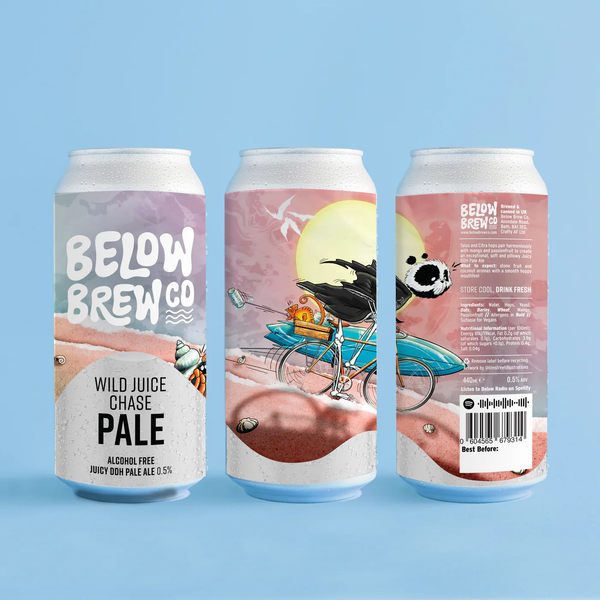 Cerveza Below Brew - Wild Juice Chase sin alcohol 0,5%