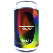 Cerveza Tundra IPA Pohjala sin alcohol 0,5%